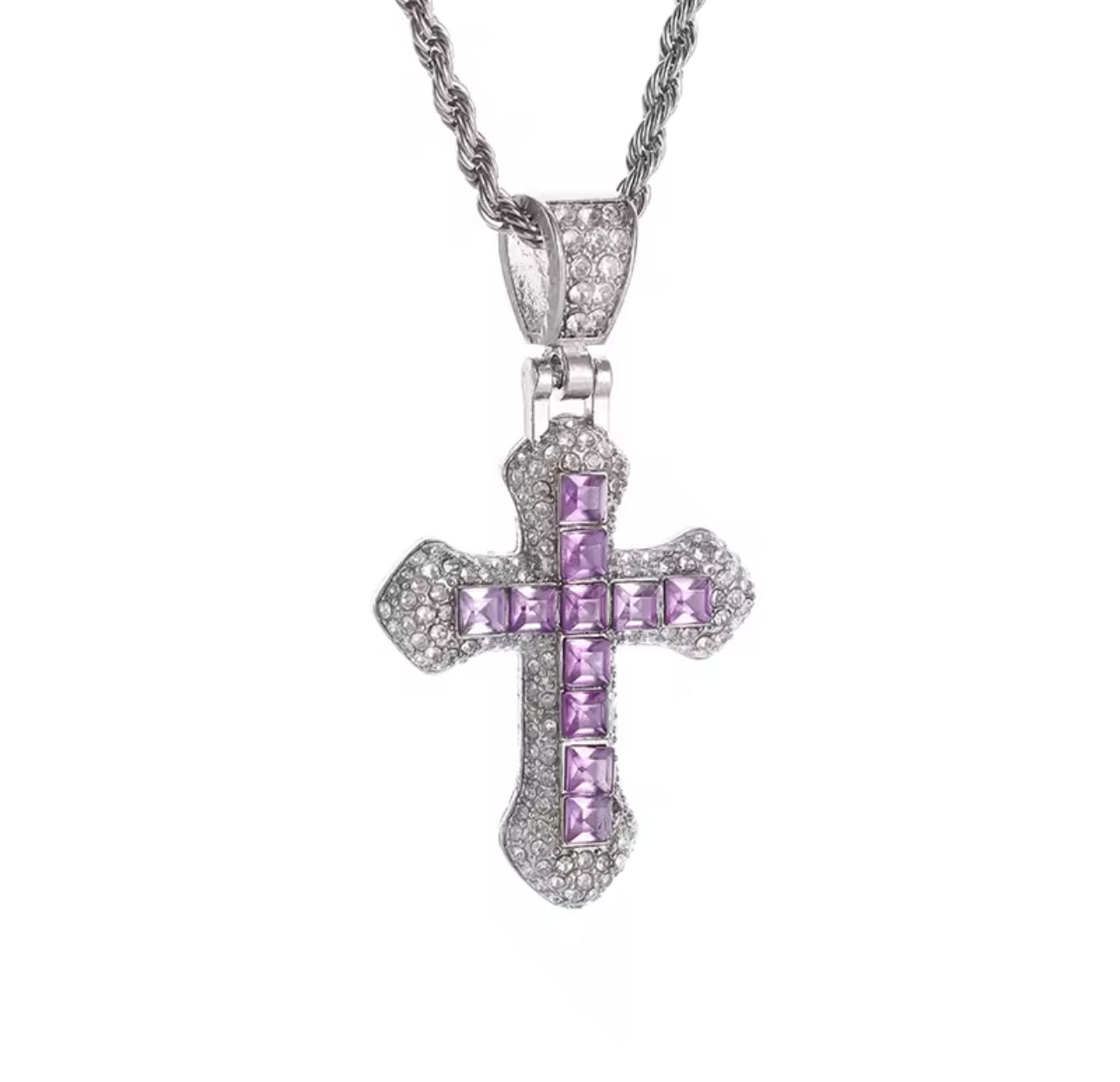 Full surgical cubic long Necklace