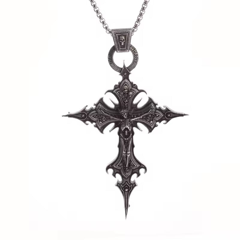 Goth cross Necklace