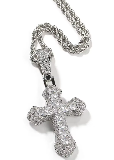 Full surgical cubic long Necklace